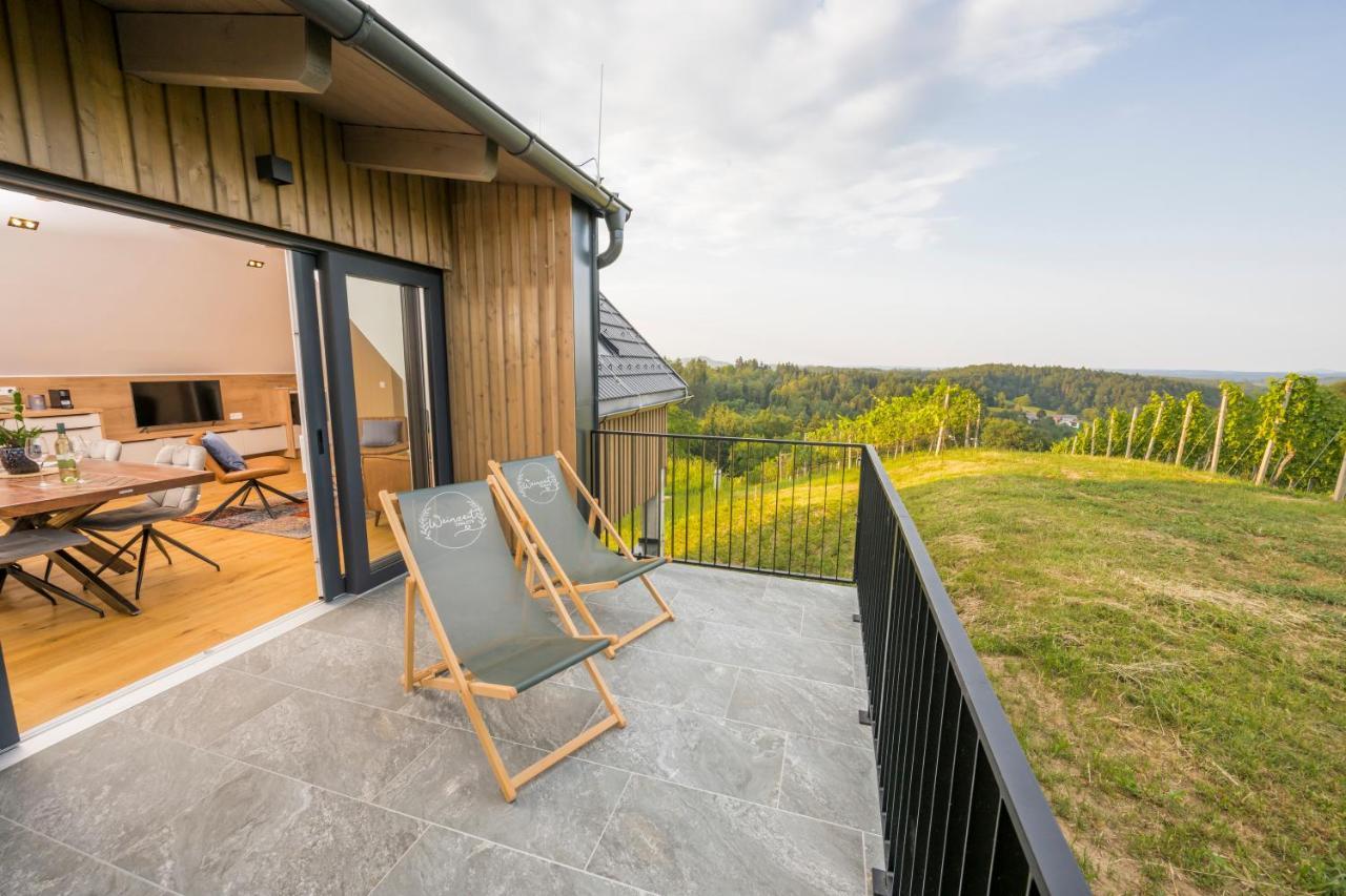 Weinzeit Chalets Gamlitz Exterior foto