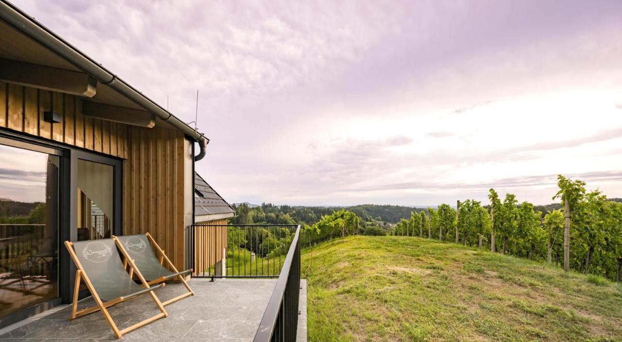 Weinzeit Chalets Gamlitz Exterior foto